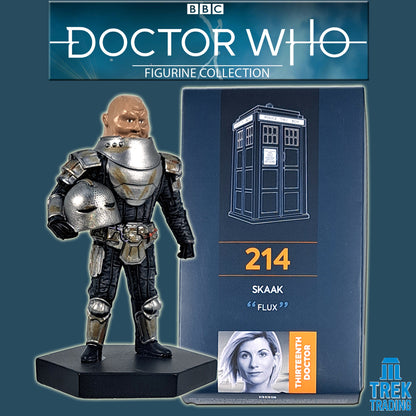 Doctor Who Figurine Collection - Commander Skaak - Issue 214 with Magazine