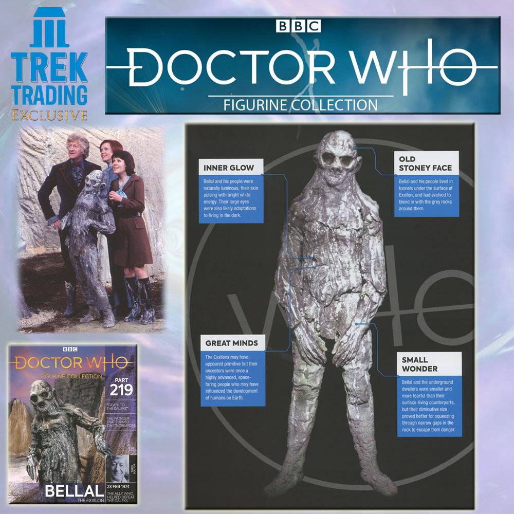Doctor Who Figurine Collection - Part 219 - Bellal the Exxilon - Magazine Only