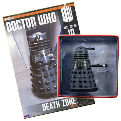 Doctor Who Figurine Collection - 8cm Death Zone Dalek - Rare Dalek 10 SD11 with Magazine