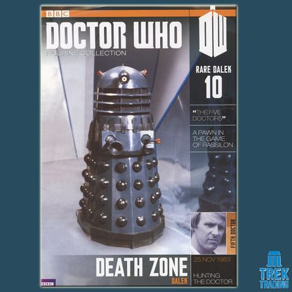Doctor Who Figurine Collection - 8cm Death Zone Dalek - Rare Dalek 10 SD11 with Magazine