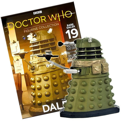 Doctor Who Figurine Collection - Rare Tea Serving Dalek - Issue RD19 with Magazine