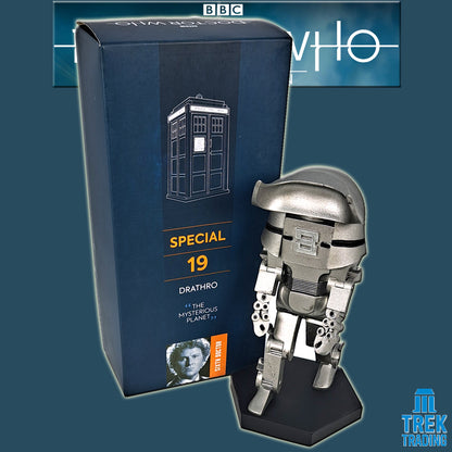 Doctor Who Figurine Collection - 14.5cm Drathro with 20-Page Magazine