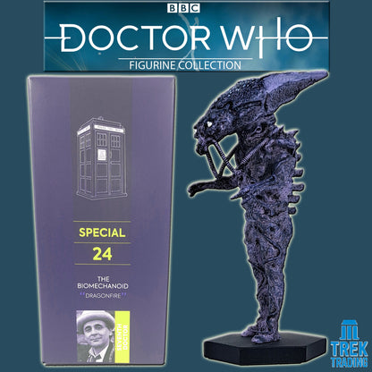 Doctor Who Figurine Collection - 12cm Biomechanoid Dragon - Special Issue 24 with Magazine