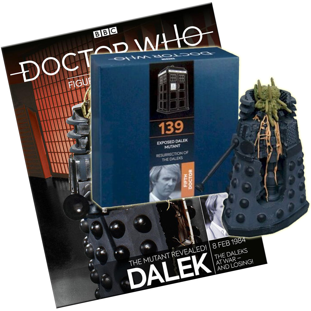 Doctor Who Figurine Collection - Exposed Mutant Dalek - Issue 139 with Magazine