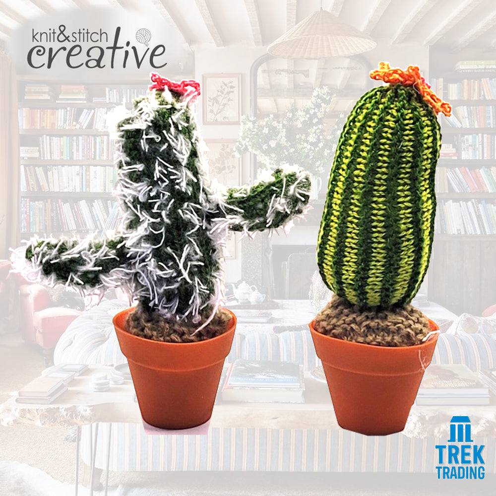 Knit & Stitch Creative - SP003 Garden Special Knitted Cacti