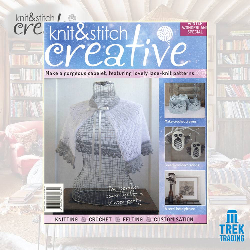 Knit & Stitch Creative - SP012 Winter Wonderland Special 2 Lacy Capelet