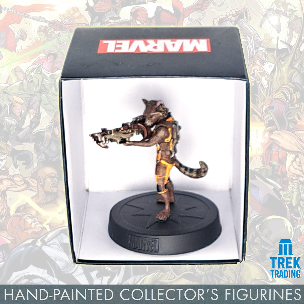 Marvel Movie Collection Figurines - 8cm Rocket Raccoon Guardians of the Galaxy Bonus Edition 1
