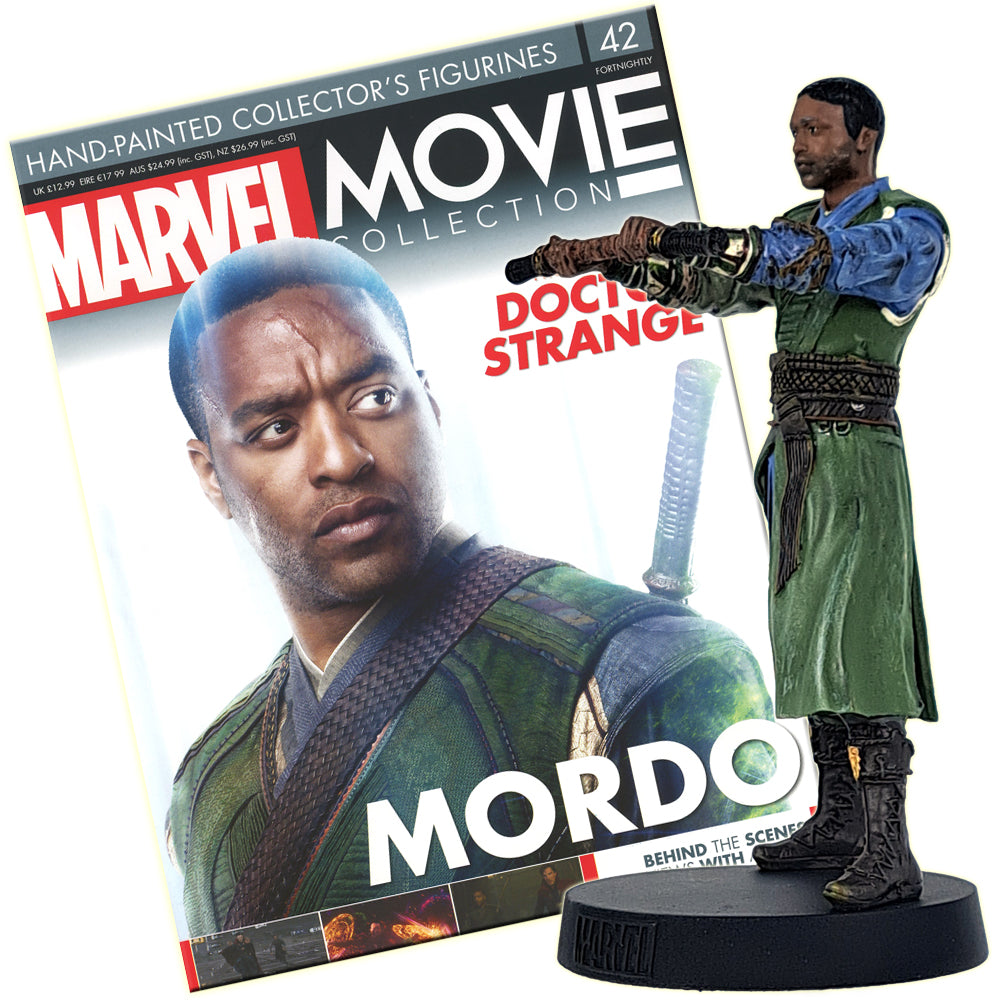 Marvel Movie Collection Figurines - 12cm Mordo 42 with Magazine