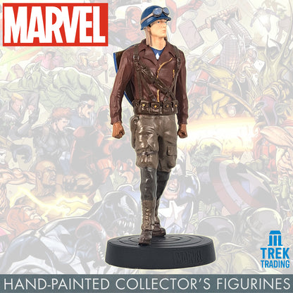 Marvel Movie Collection Figurines - 14cm Captain America: The First Avenger 45 with Magazine