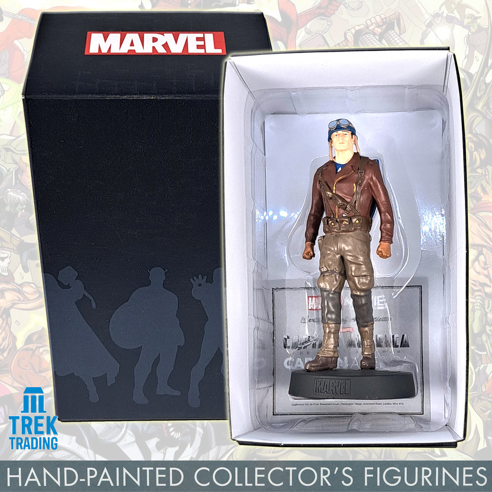 Marvel Movie Collection Figurines - 14cm Captain America: The First Avenger 45 with Magazine