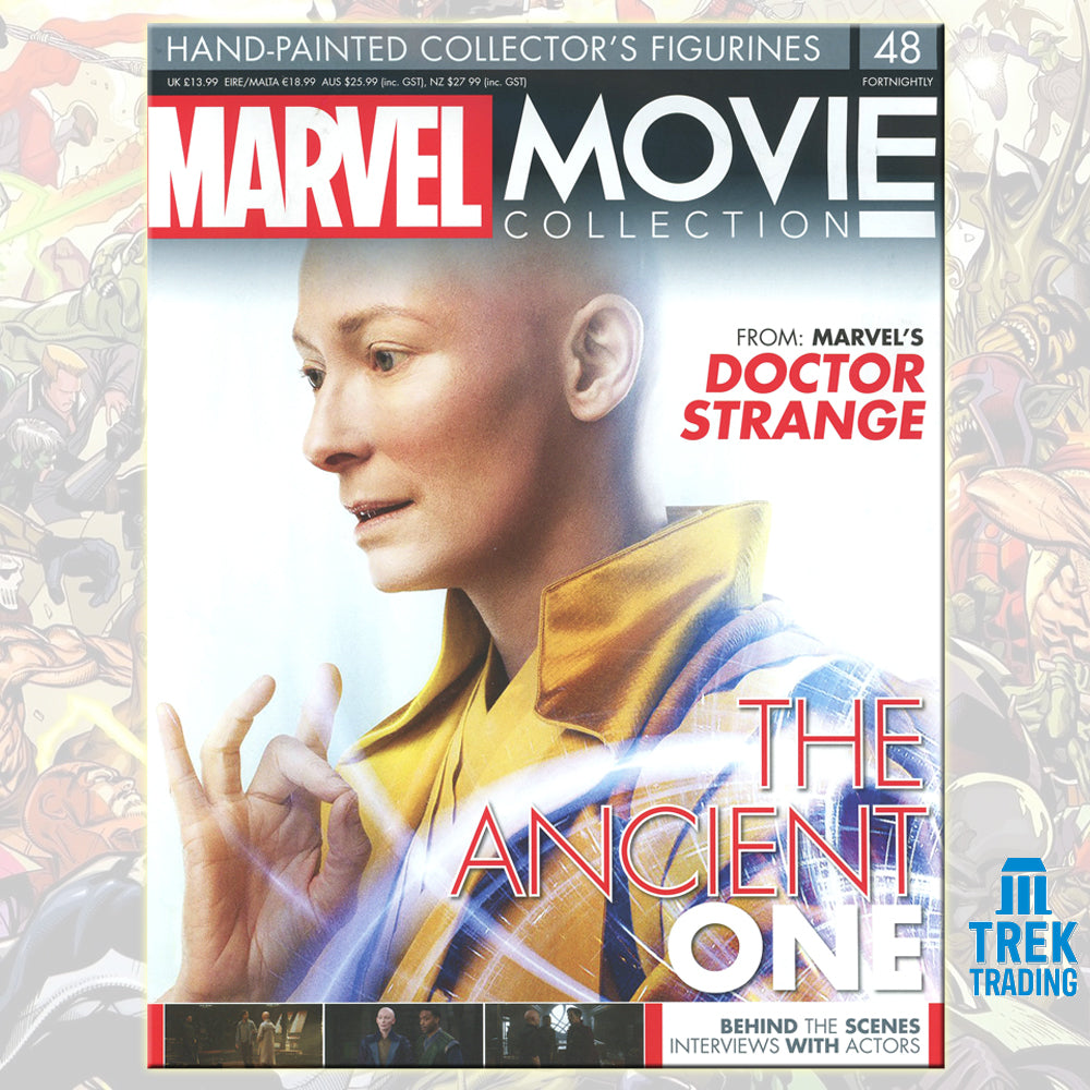 Marvel Movie Collection Figurines - 13cm The Ancient One 48 with Magazine