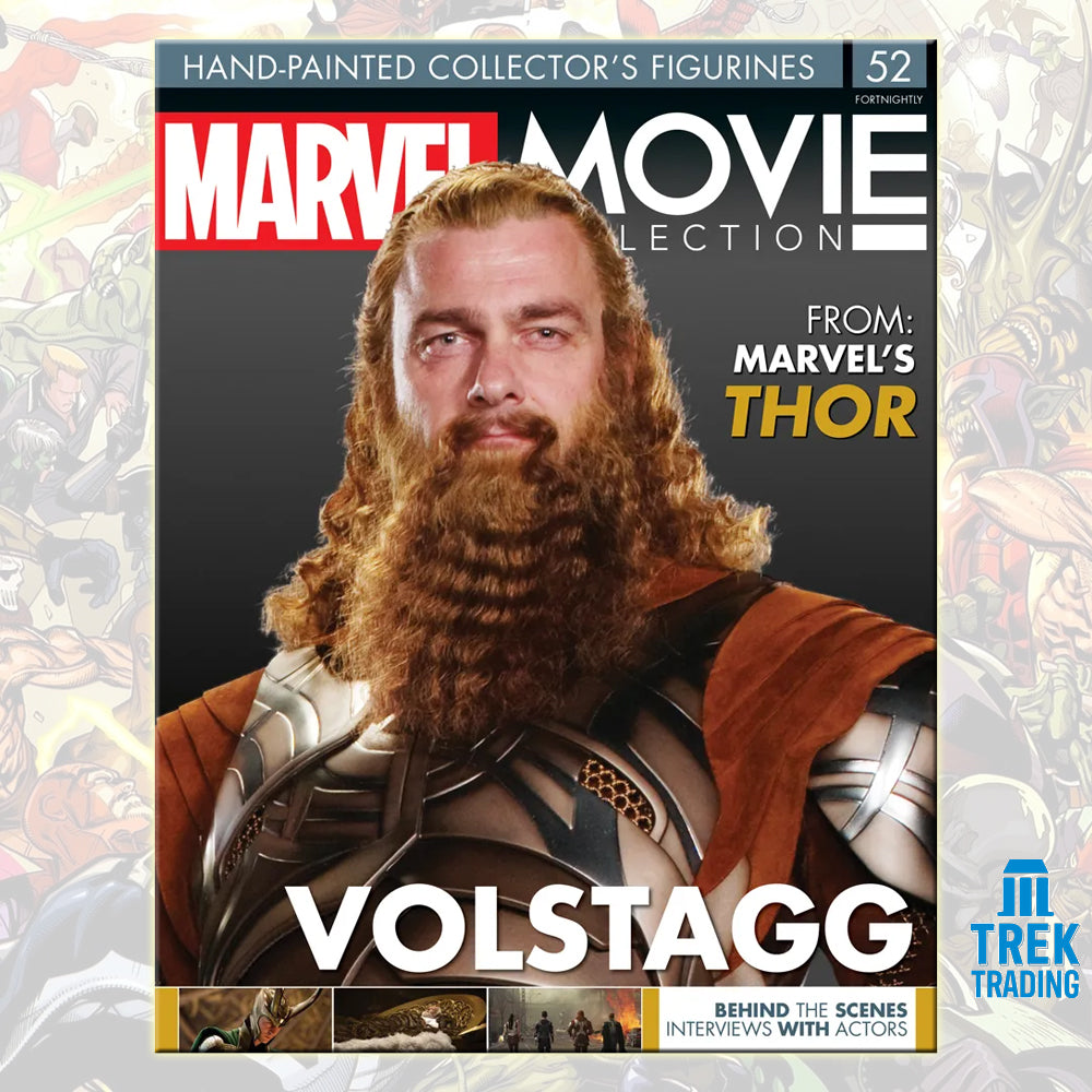 Marvel Movie Collection Figurines - Volstagg 52 with Magazine