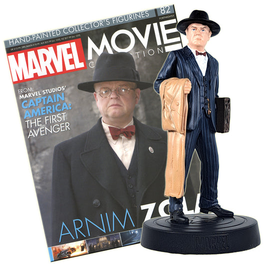 Marvel Movie Collection Figurines - 12cm Arnim Zola 82 with Magazine