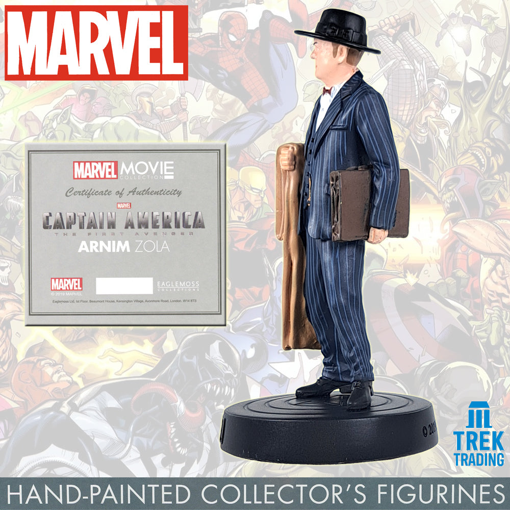 Marvel Movie Collection Figurines - 12cm Arnim Zola 82 with Magazine