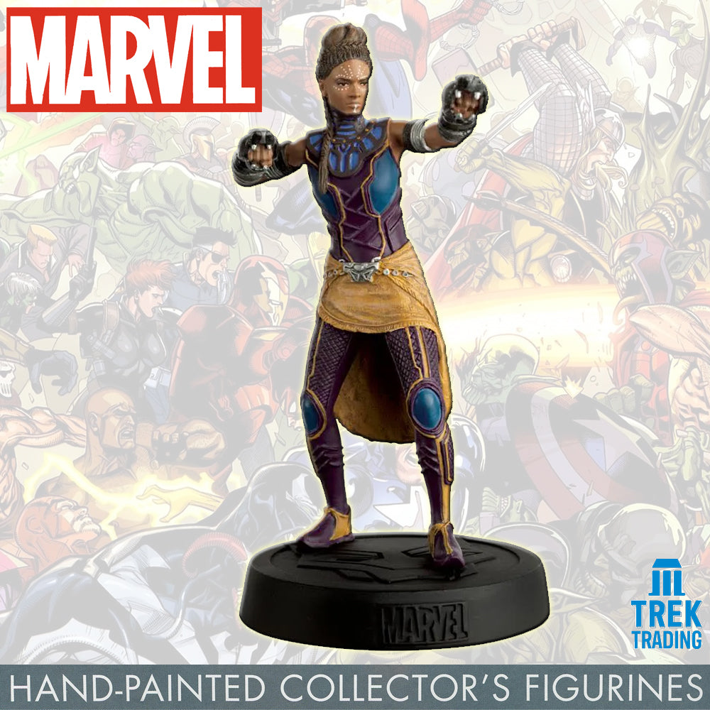 Marvel Movie Collection Figurines - Shuri 83 Black Panther with Magazine