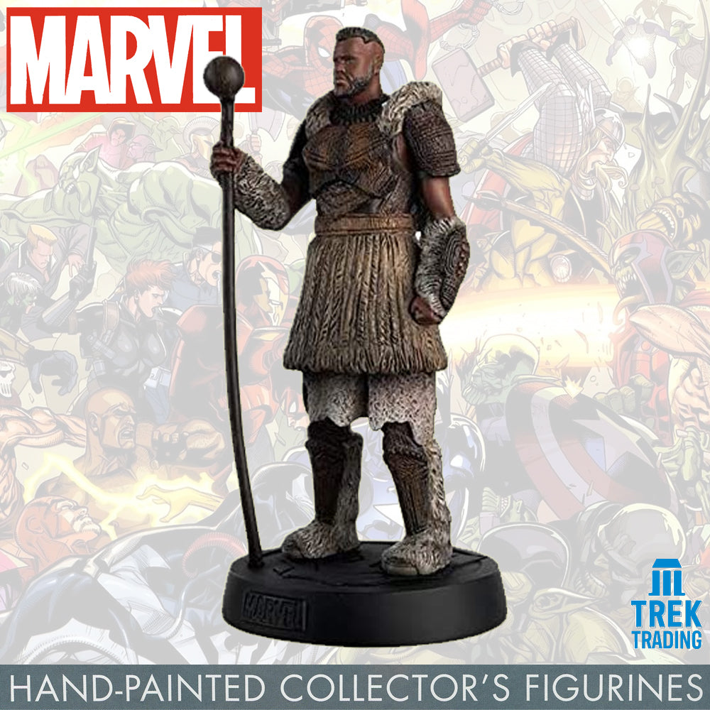 Marvel Movie Collection Figurines - M'Baku Black Panther 86 with Magazine