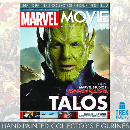 Marvel Movie Collection Figurines - Talos 102 with Magazine
