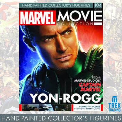 Marvel Movie Collection Figurines - Yon-Rogg 104 with Magazine