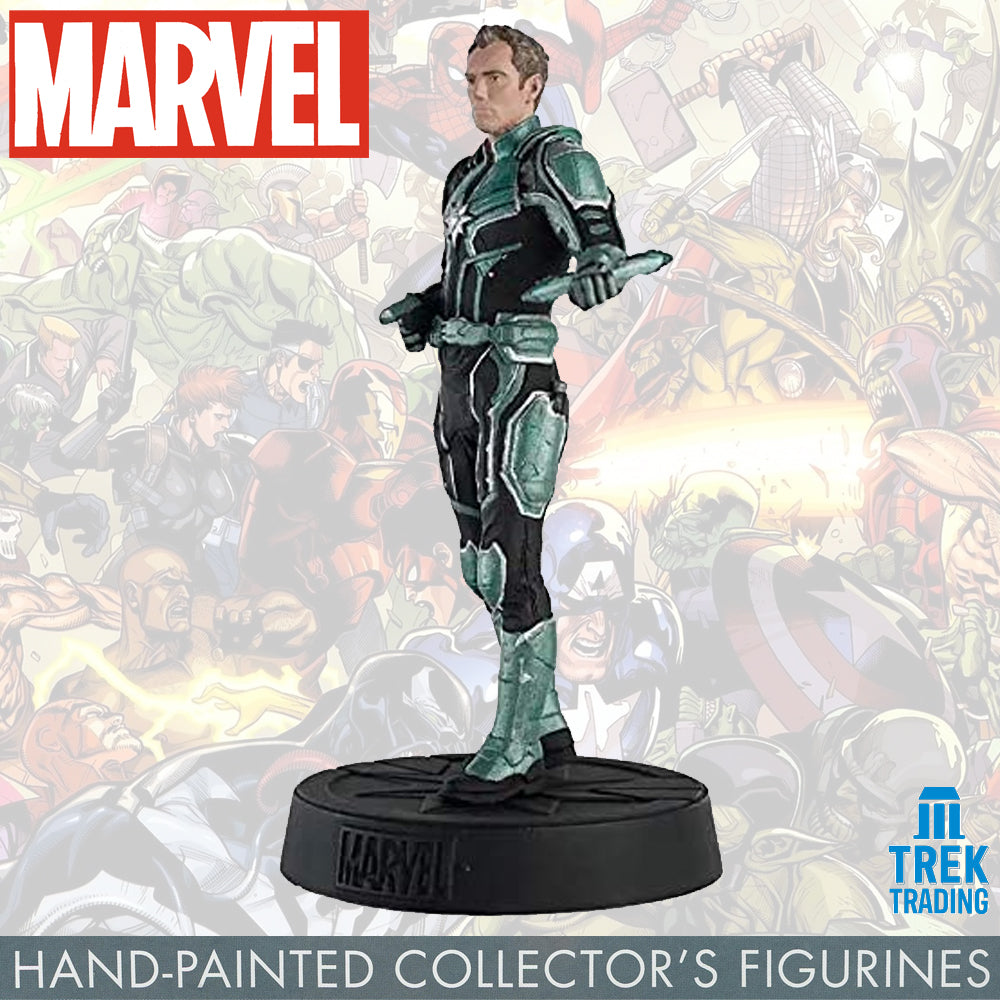 Marvel Movie Collection Figurines - Yon-Rogg 104 with Magazine