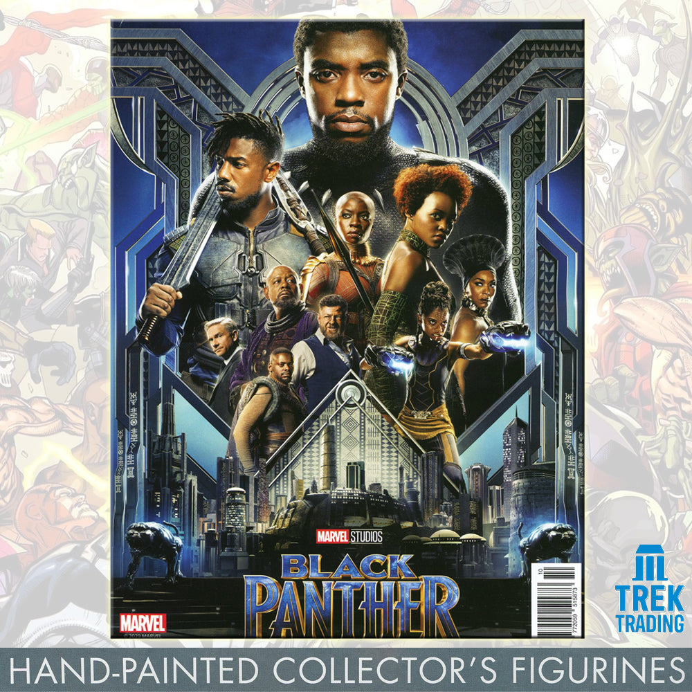 Marvel Movie Collection Figurines - 12cm W'Kabi 110 with Magazine