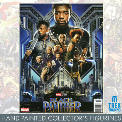 Marvel Movie Collection Figurines - 12cm W'Kabi 110 with Magazine