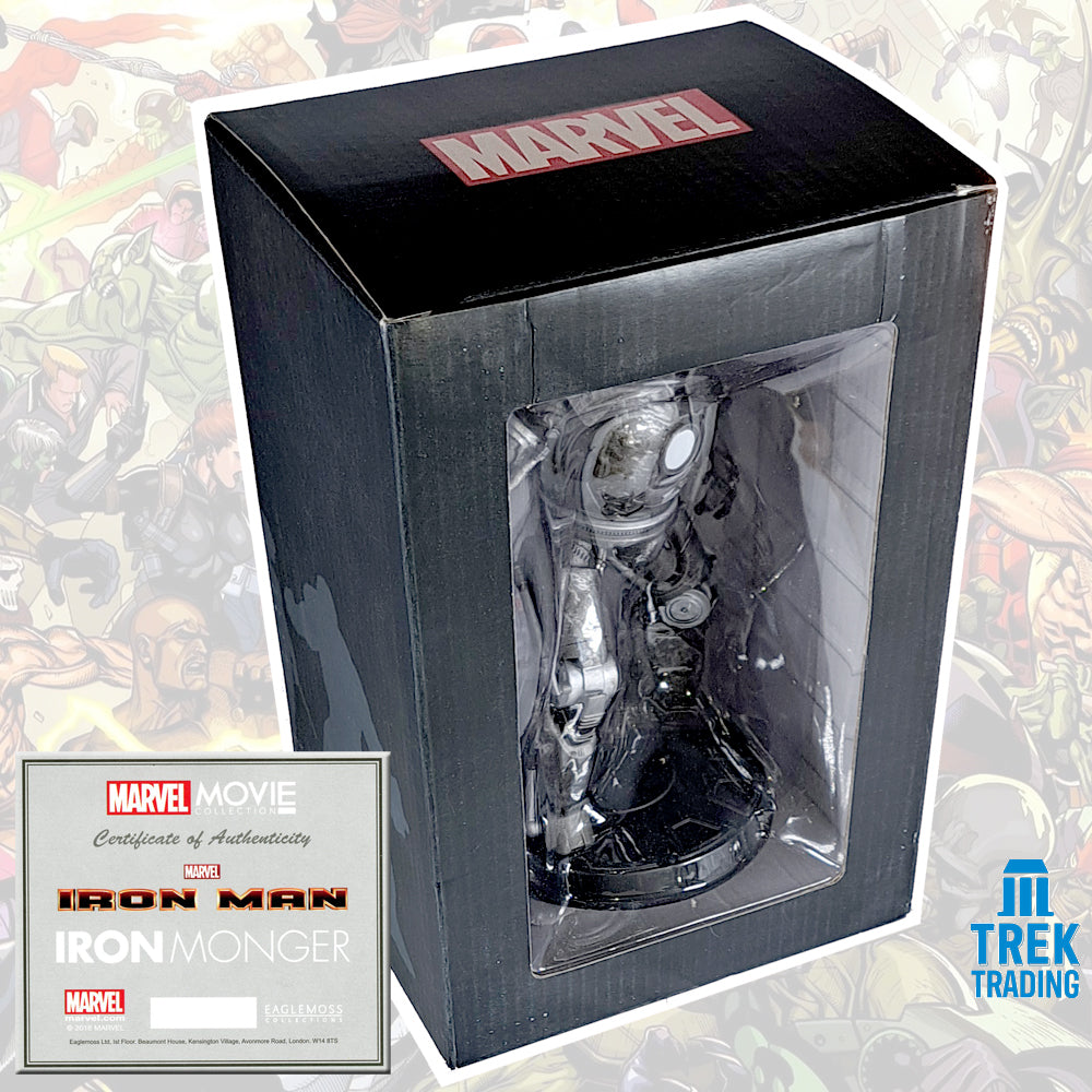 Marvel Movie Collection Eaglemoss Figurines - 17cm Special 08 Iron Monger with Magazine