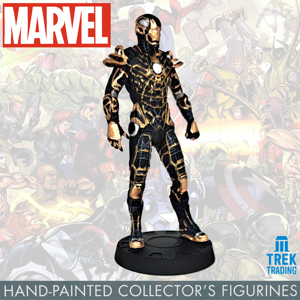 Marvel Movie Collection Figurines - 14cm Iron Man Mark 41 03 with 8-Page Magazine