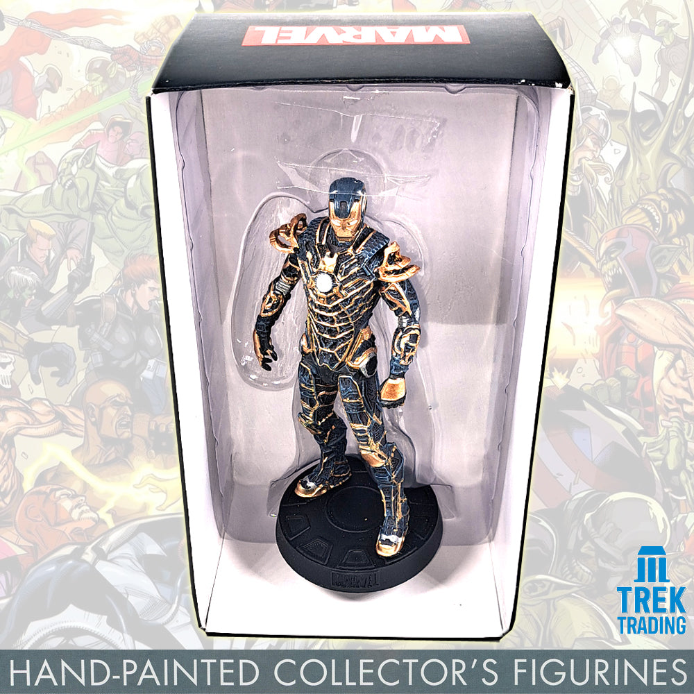 Marvel Movie Collection Figurines - 14cm Iron Man Mark 41 03 with 8-Page Magazine