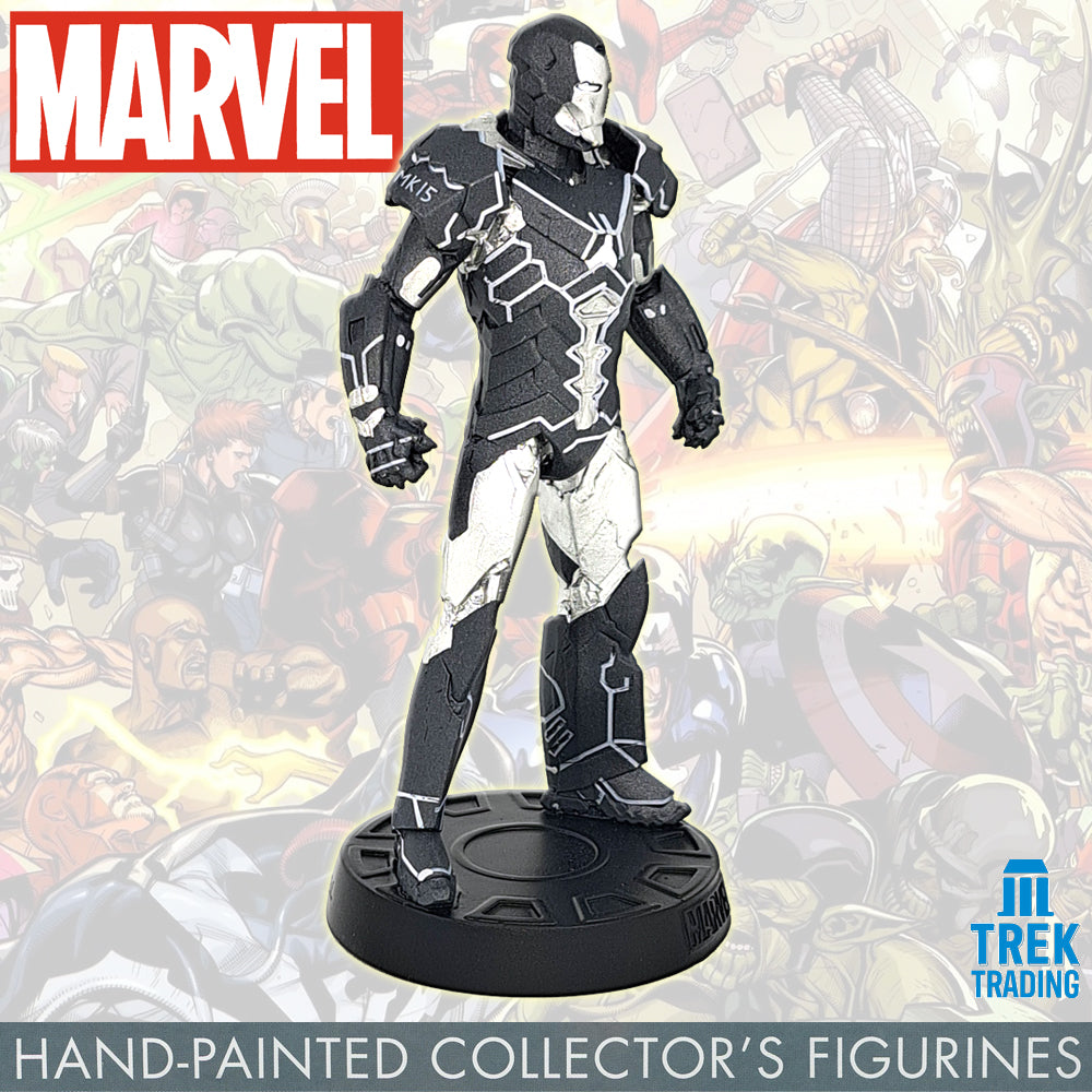 Marvel Movie Collection Figurines - 14cm Iron Man Subscriber Special 06 Mark 15 with 8-Page Magazine