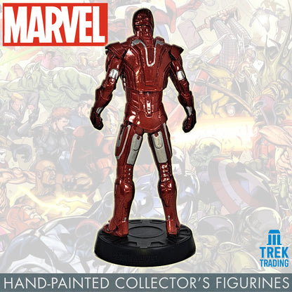 Marvel Movie Collection Figurines - 14cm Iron Man 08 Mark 33 with 8-Page Magazine