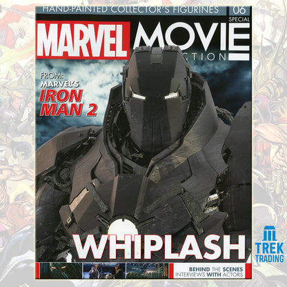 Marvel Movie Collection Figurines - 15cm Special 6 Whiplash with Magazine