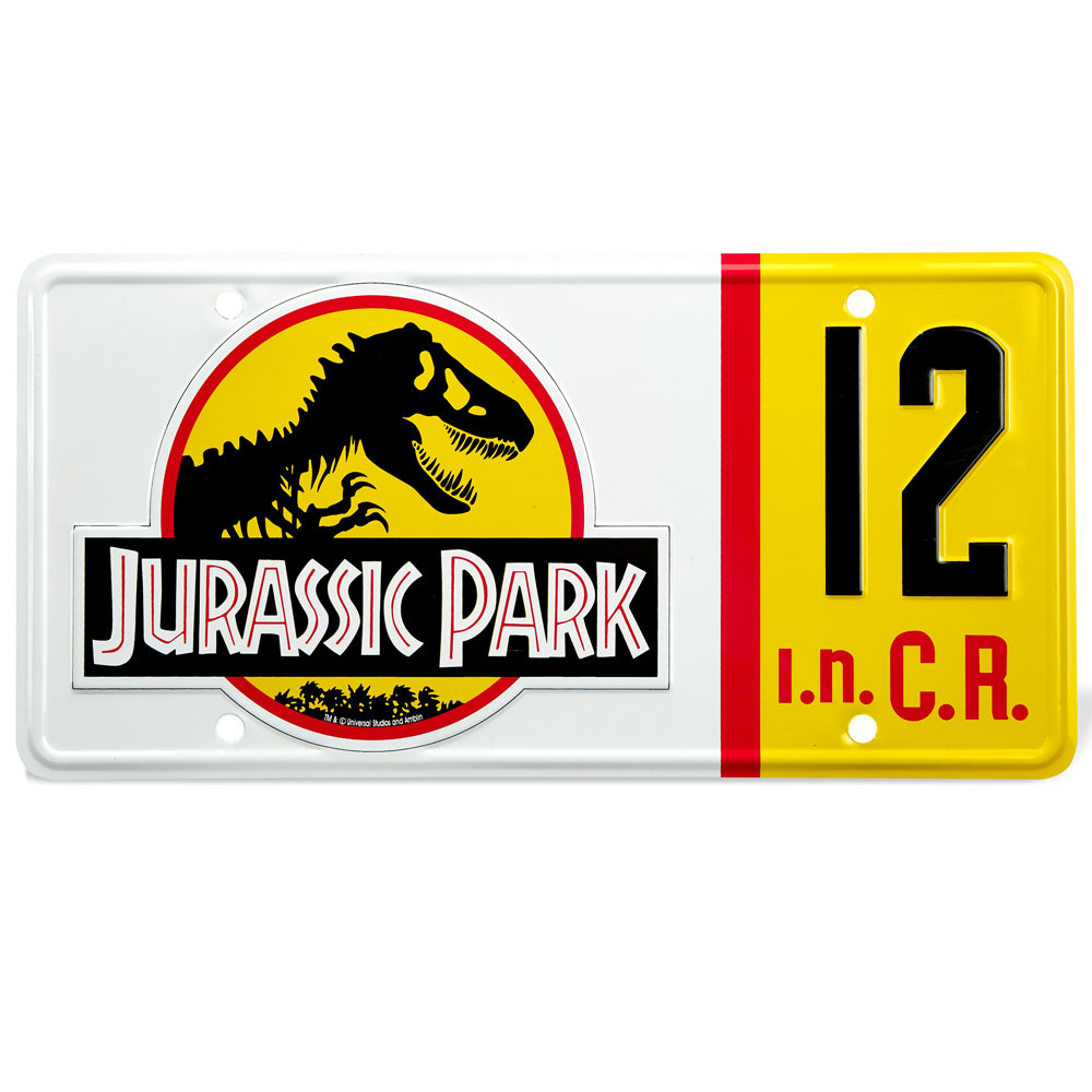 Jurassic Park - Dennis Nedry's Licence Plate