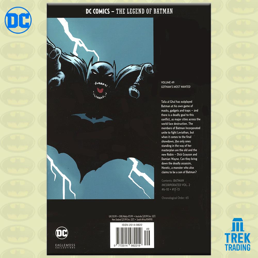 DC Comics The Legend of Batman - Gotham's Most Wanted - Volume 49