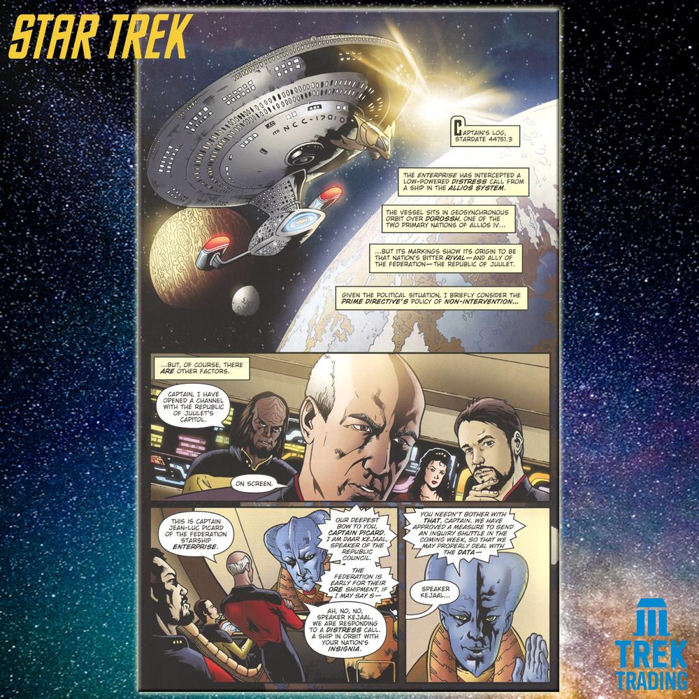 Star Trek Graphic Novel Collection - TNG: Ghosts Volume 16